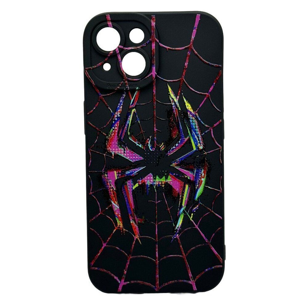 iPhone 15 Spiderman Logo Case